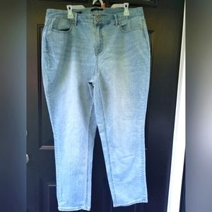 Womans Talbots 18w slim ankle curvy jeans